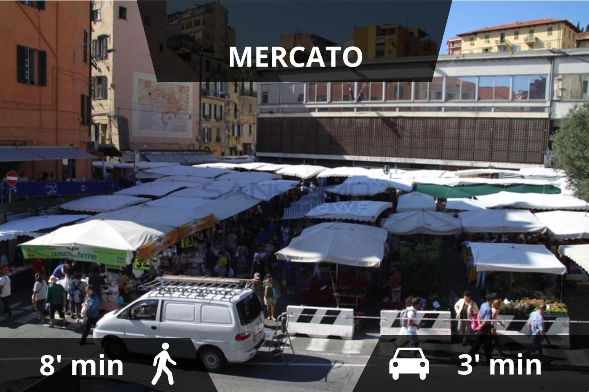 Ariston - Ciclabile Appartamento In Centro Al Mare Con Balcone San Remo Buitenkant foto